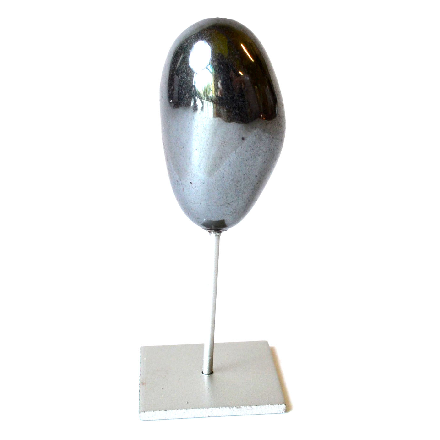 (image for) Hematite on silver stand