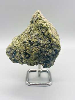 (image for) Epidote on metal stand - Click Image to Close