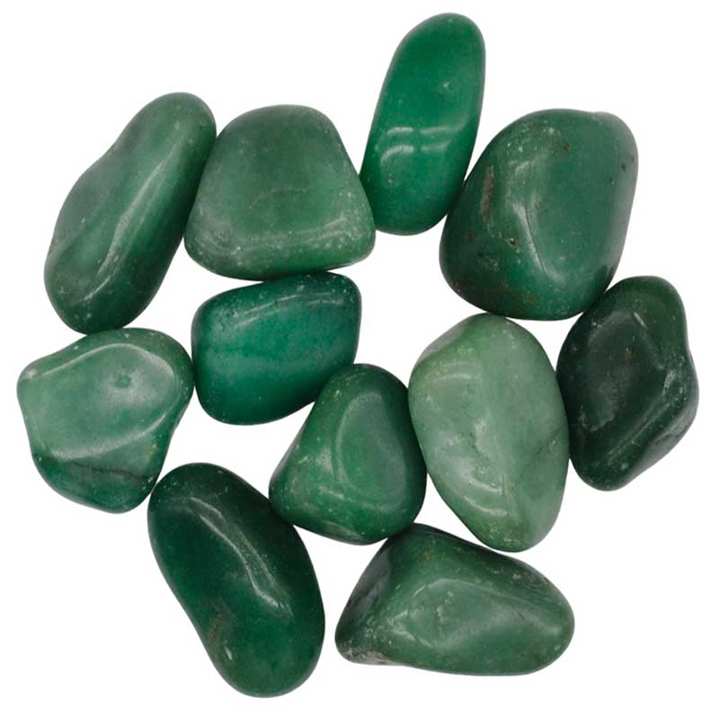 (image for) 1 lb Adventurine, Green pebbles
