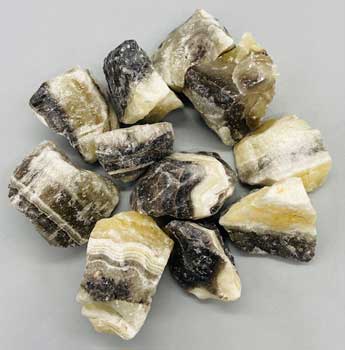 (image for) 1 lb Zebra Calcite untumbled stones