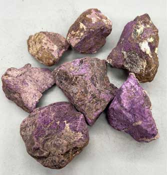 (image for) 1 lb Purpurite untumbled stones