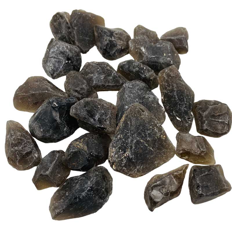 (image for) 1 lb Smoky Quartz untumbled stones - Click Image to Close