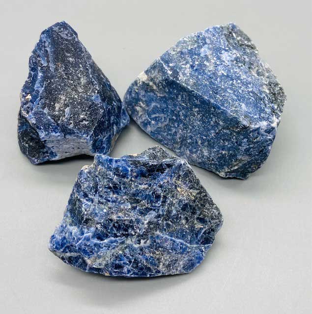(image for) 3 lb Sodolite untumbled stones