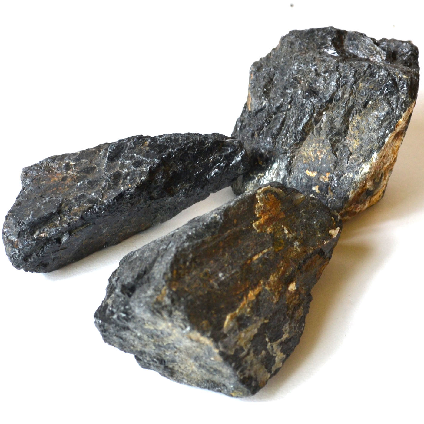 3 lb Black Tourmaline untumbled stones (image for) 3 lb Black Tourmaline untumbled stones