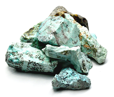 (image for) 1 lb Turquoise untumbled