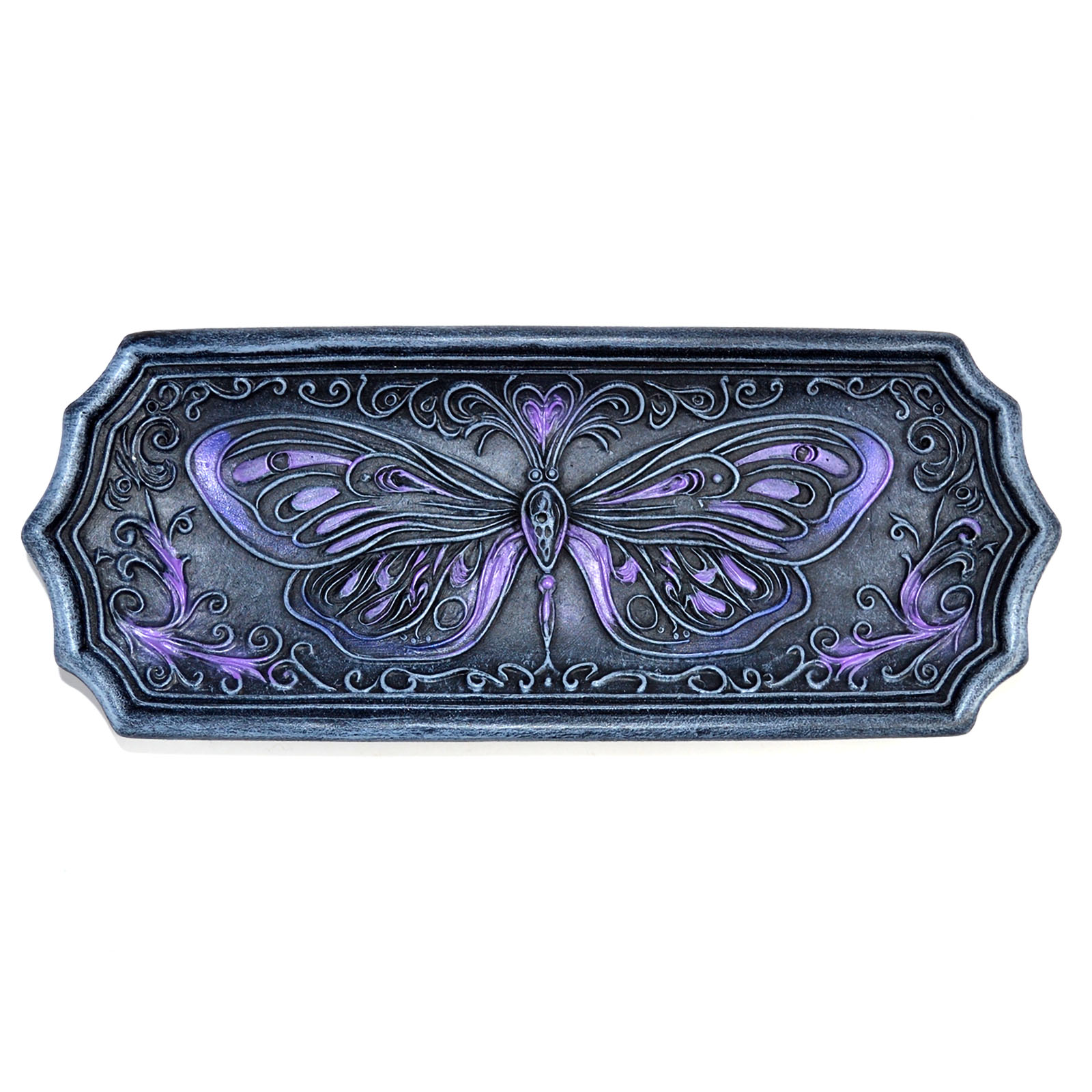 (image for) 7 1/2" Butterfly incense holder