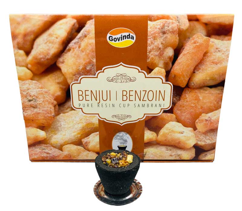 (set of 12) Benzoin charcoal dhoop cup (image for) (set of 12) Benzoin charcoal dhoop cup