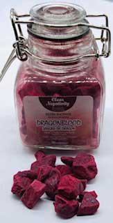 (image for) 3.0oz Clear Negativity (dragonblood) resin jar - Click Image to Close