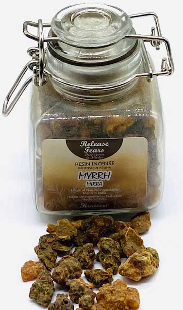 (image for) 3.0oz Release Fears (myrrh) resin jar - Click Image to Close