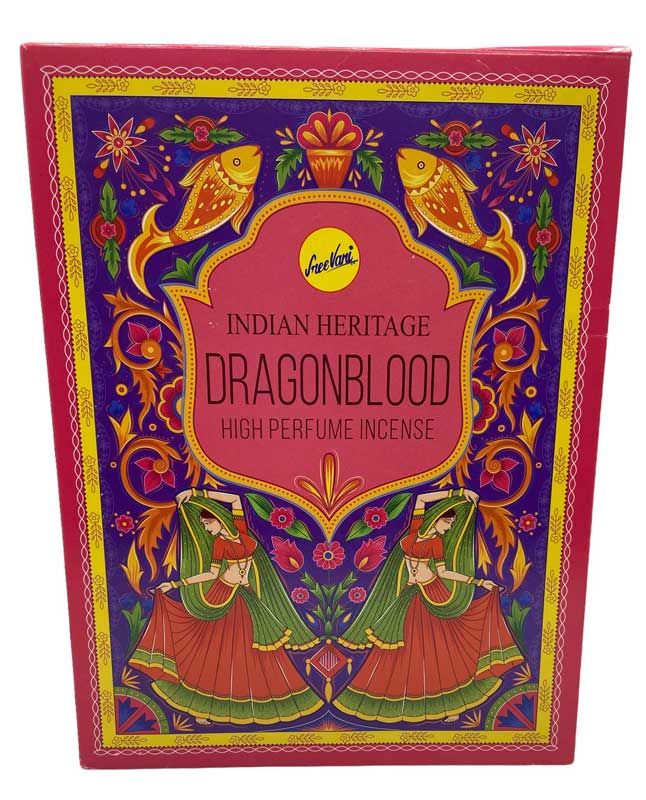 (image for) 15 gm Dragonblood incense sticks indian heritage - Click Image to Close