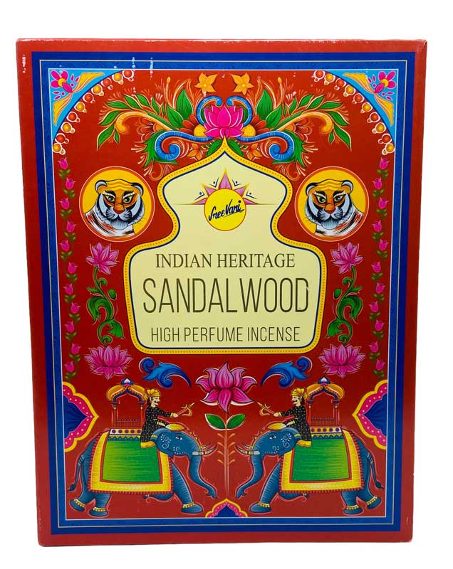 (image for) 15 gm Sandalwood incense sticks indian heritage - Click Image to Close
