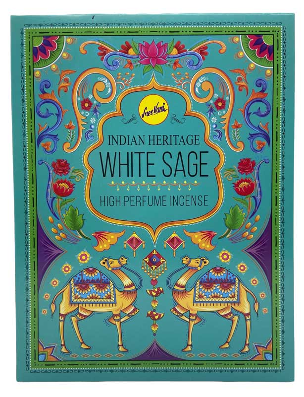 (image for) 15 gm White Sage incense sticks indian heritage - Click Image to Close