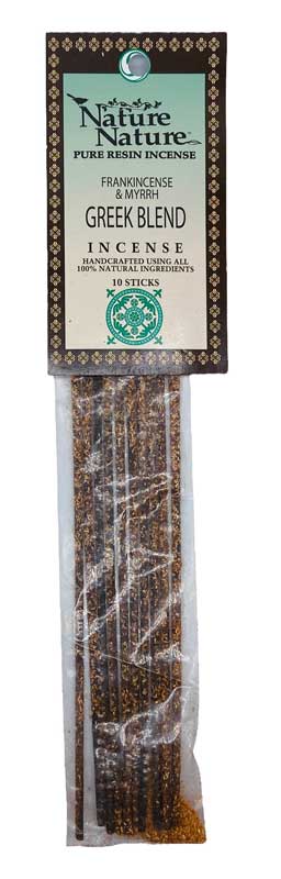 (image for) Frankincense & Myrrh Greek Blend stick 10 pack nature nature
