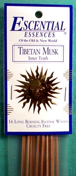 (image for) 16/pk Tibetan Musk escential essences incense sticks