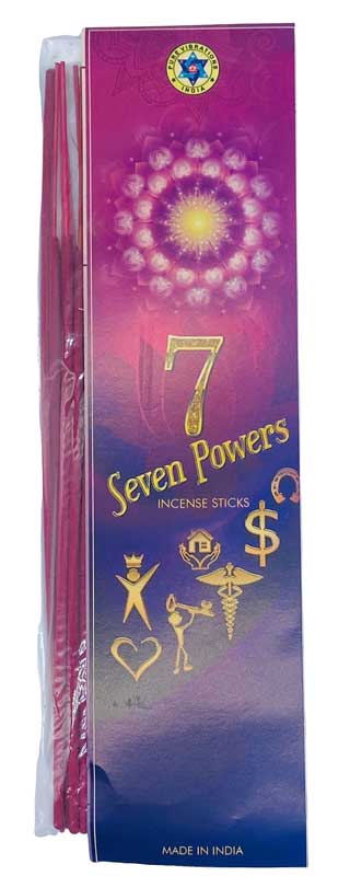 (image for) 20 7 Powers incense sticks pure vibrations - Click Image to Close