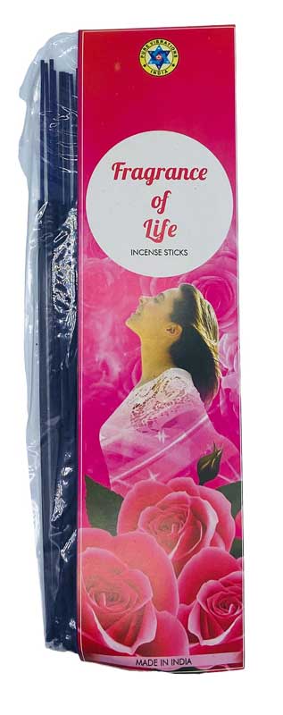 (image for) 20 Fragrance of Life incense sticks pure vibrations - Click Image to Close