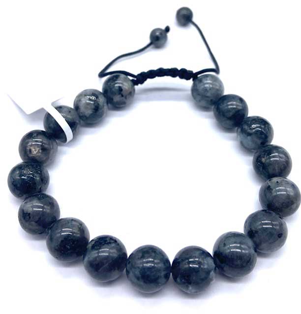(image for) 10mm Labradorite bracelet