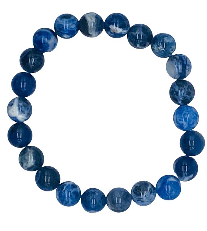 (image for) 8mm Sodalite bracelet - Click Image to Close