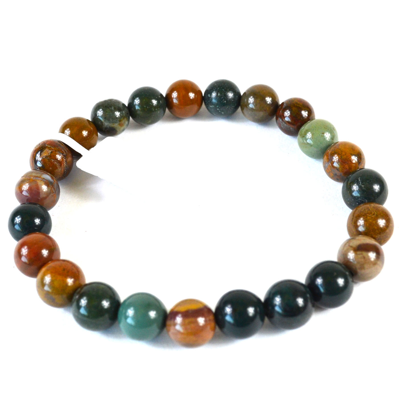 (image for) 8mm Ocean Jasper bracelet