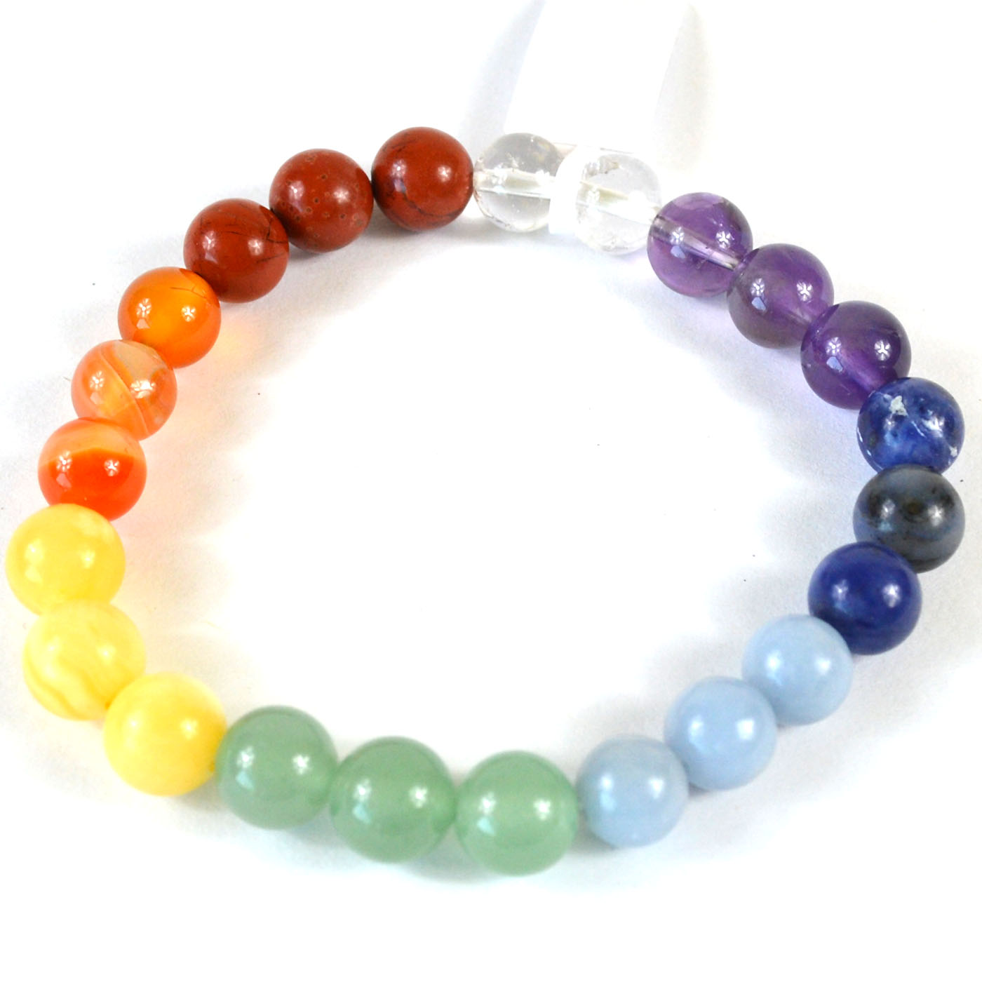 (image for) 8mm Chakra bracelet