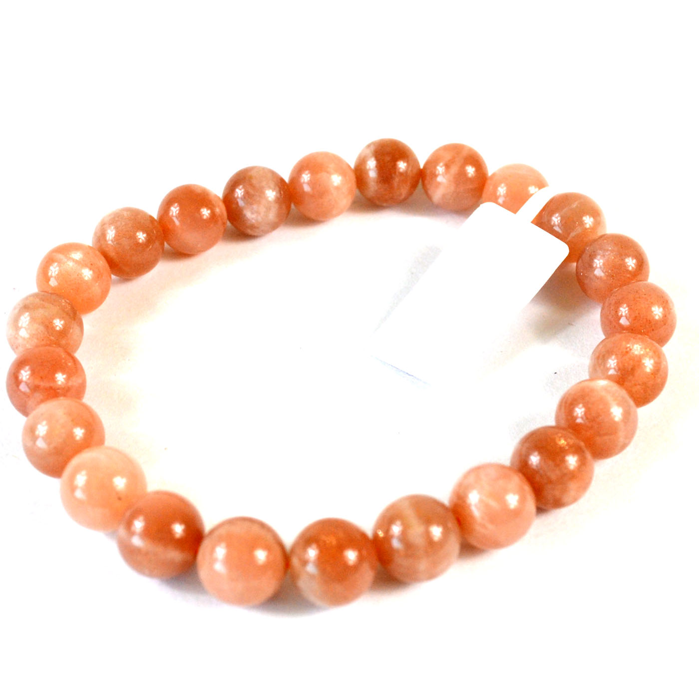 (image for) 8mm Sunstone bracelet