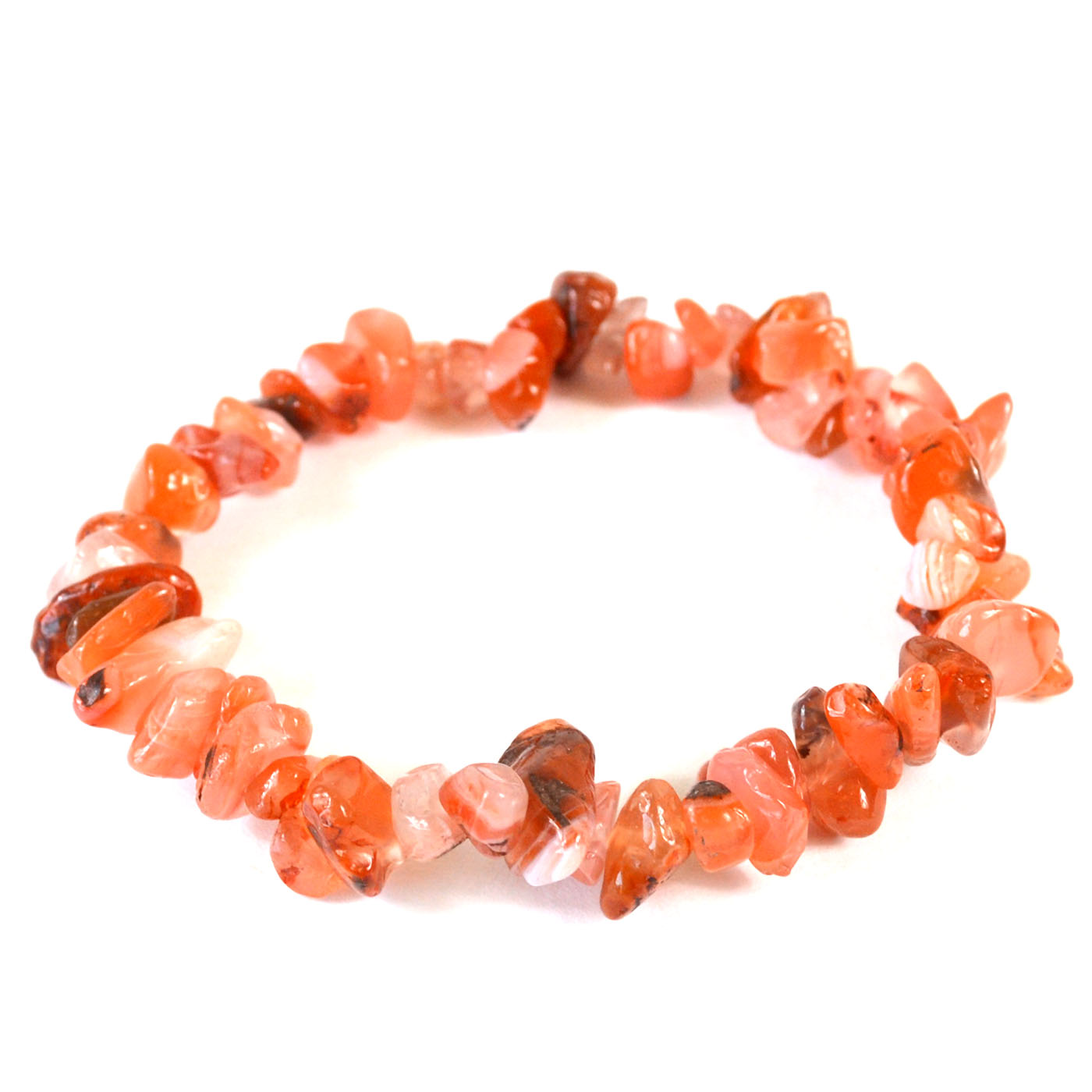 (image for) Carnelian chip bracelet