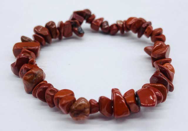 (image for) Jasper, Red chip bracelet - Click Image to Close