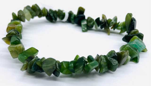 (image for) Jade, Nephrite chip bracelet