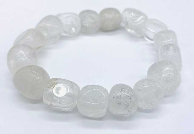 (image for) Quartz gemstone bracelet - Click Image to Close