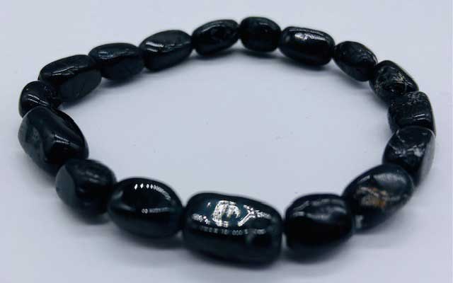 (image for) Tourmaline, Black gemstone bracelet