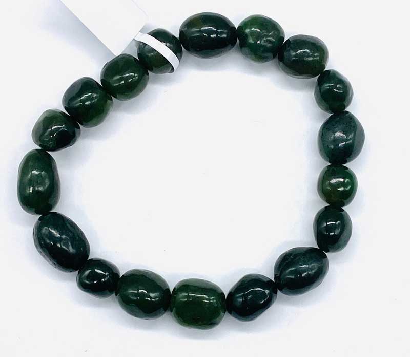 (image for) Jade, Nephrite nugget bracelet