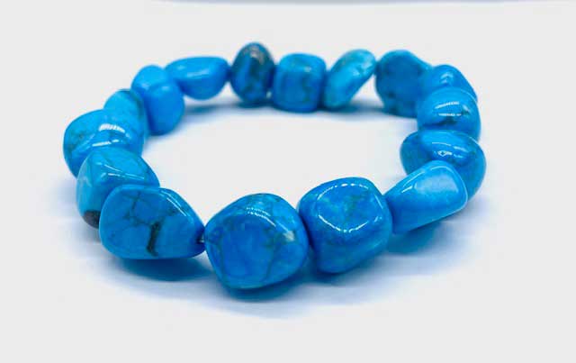 (image for) Turquoise Nugget bracelet