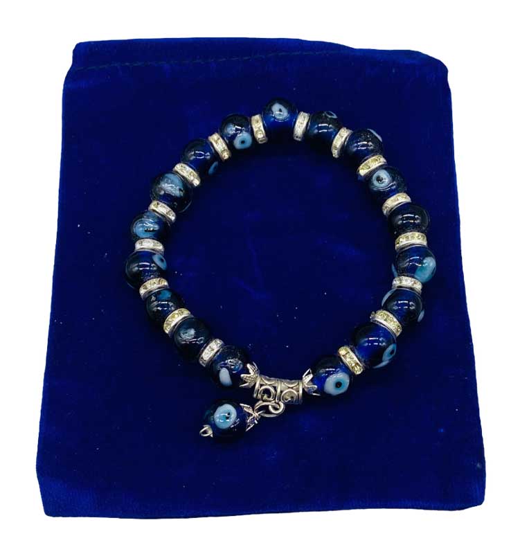 (image for) 8mm Evil Eye bracelet - Click Image to Close