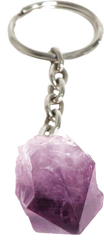 (image for) Amethyst keychain