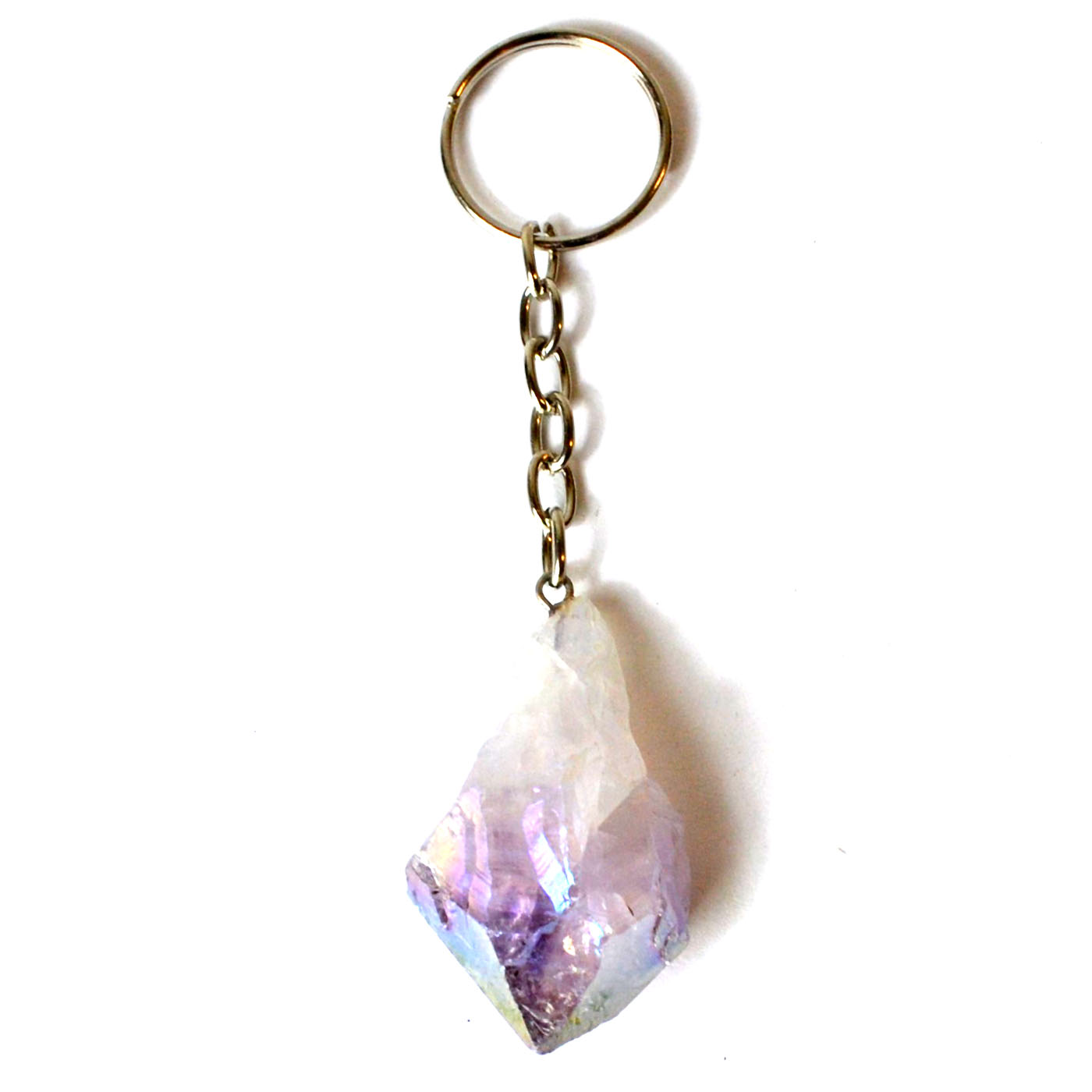 (image for) Amethyst (plated aura) keychain