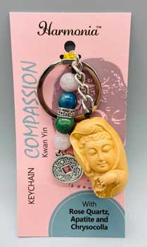 (image for) Kwan Yin keychain - Click Image to Close