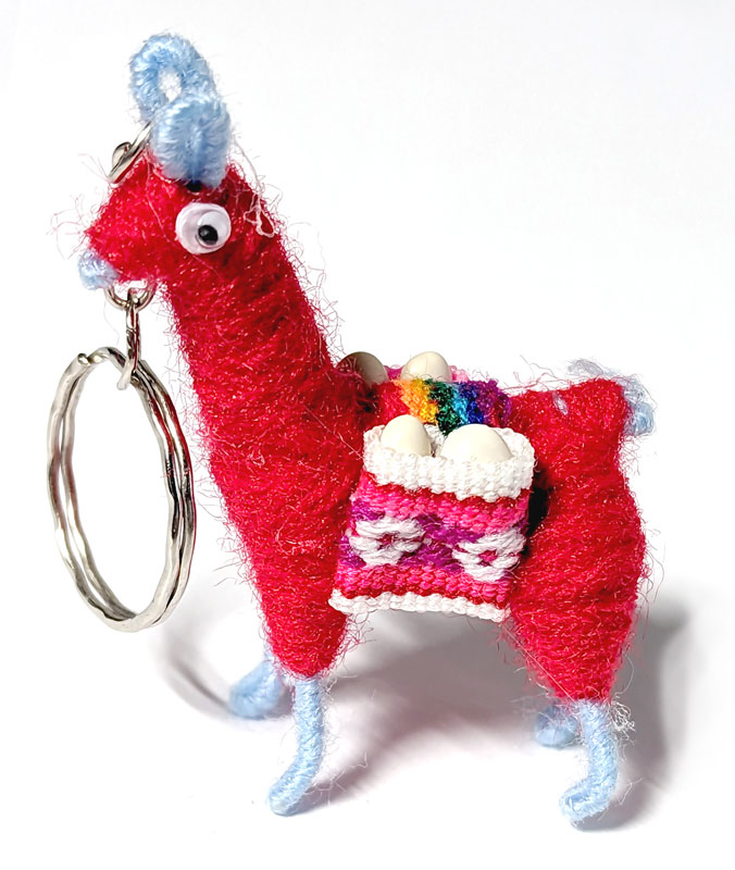 (image for) Love Llama key ring
