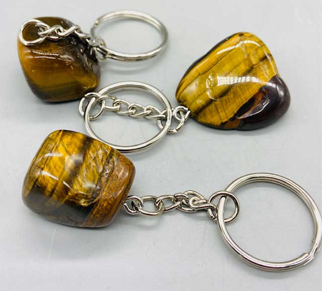 (image for) Tiger Eye keychain