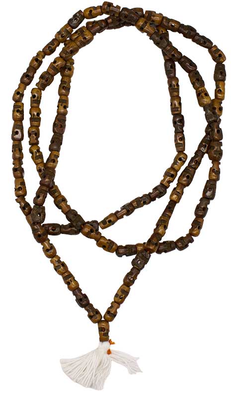 (image for) 108 pcs Skull Beads mala