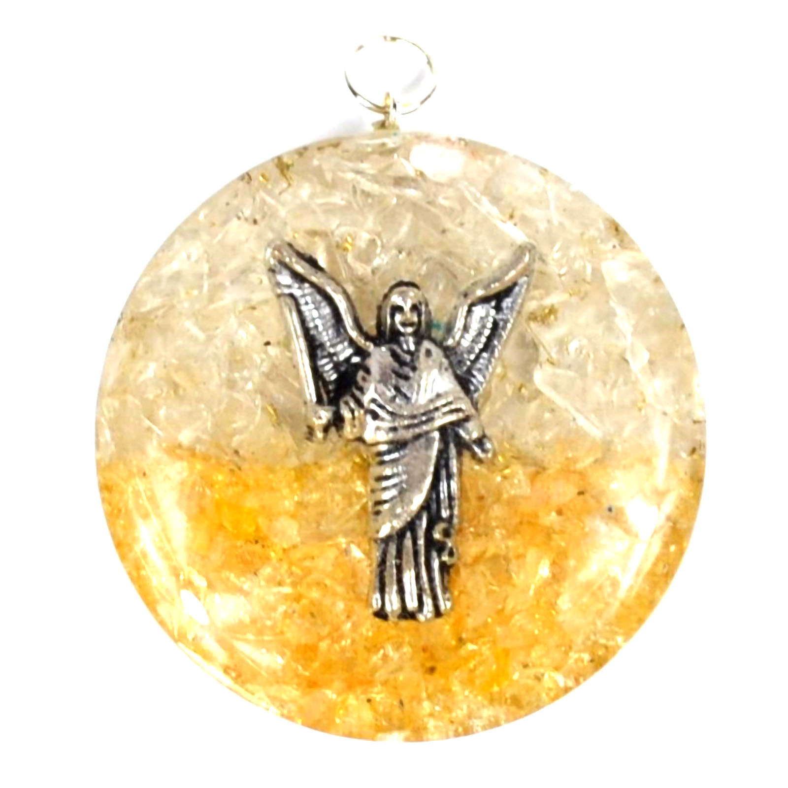 (image for) 1 3/4" Uriel Quartz/Citrine orgone