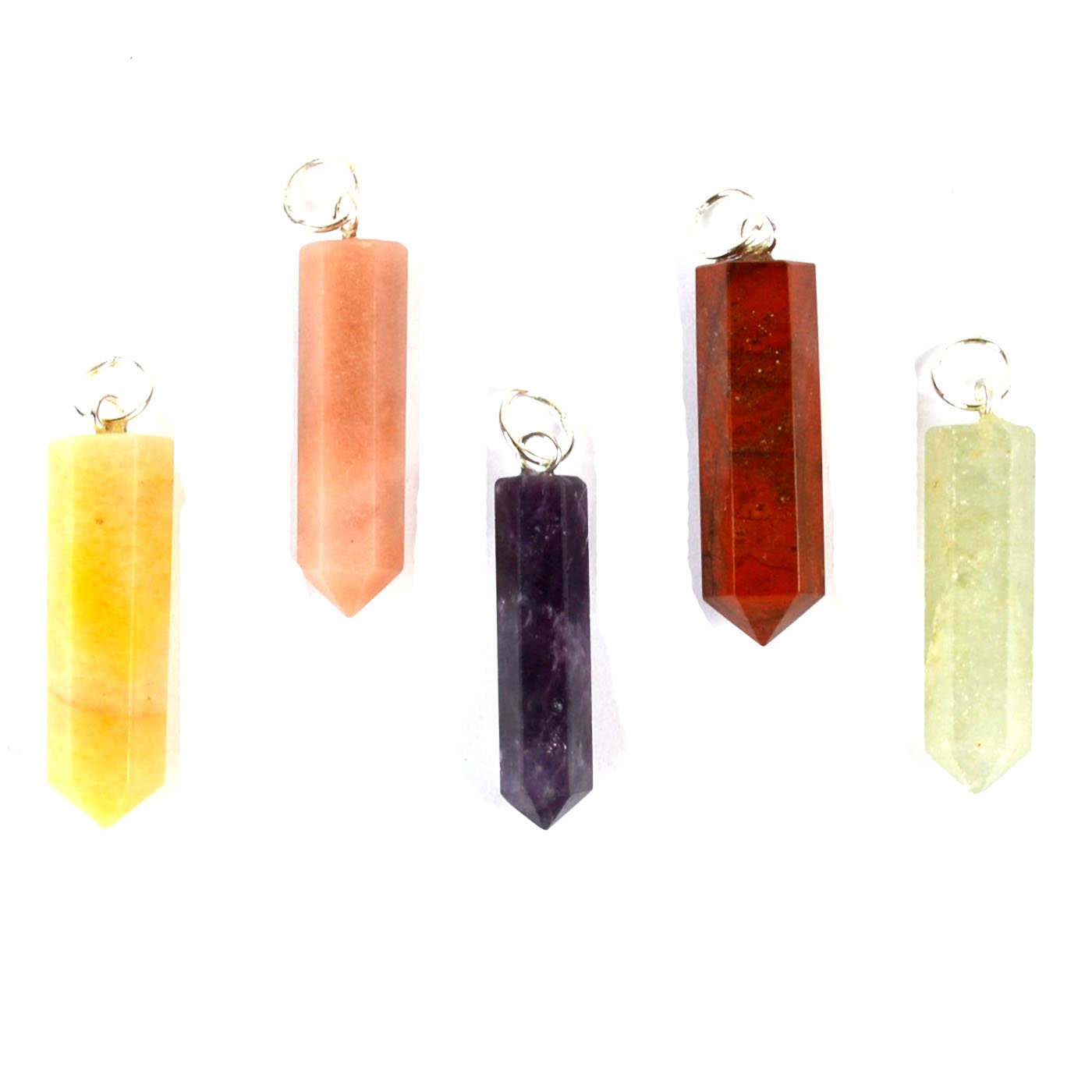 (image for) (set of 12) Mixed Pencil point pendants