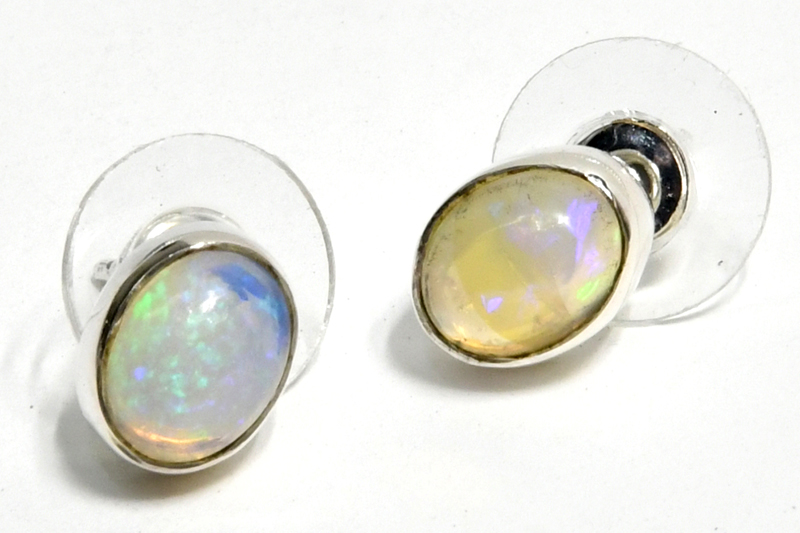(image for) Ethiopian Opal earrings