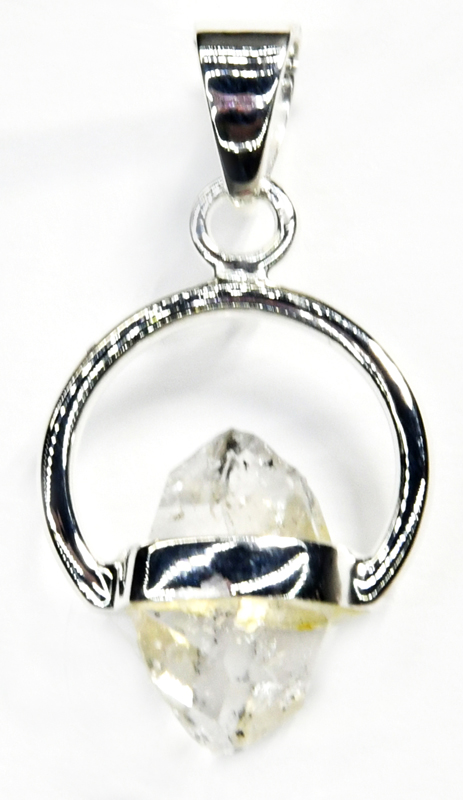 (image for) Herkimer Diamond Rough pendant