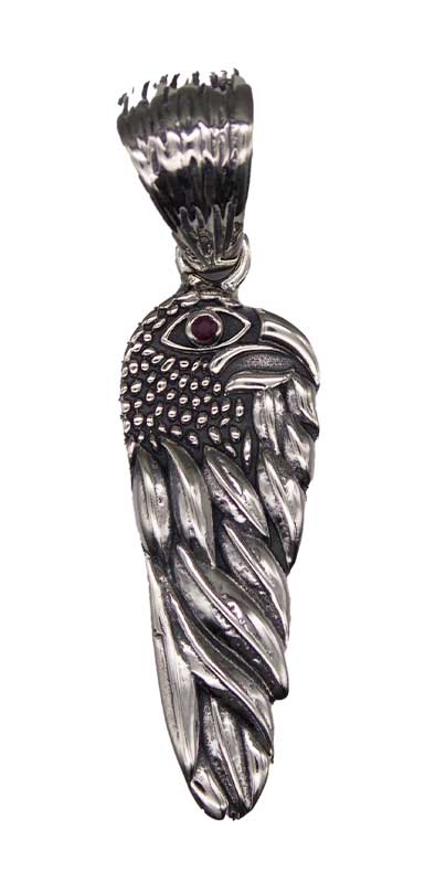 (image for) Eagle Ruby pendant