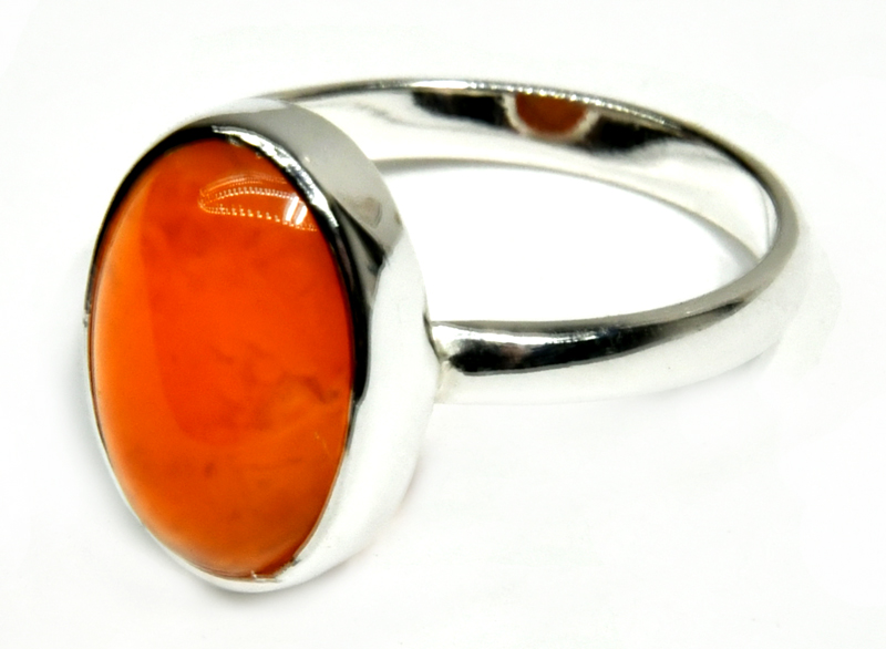(image for) size 6 Carnelian ring