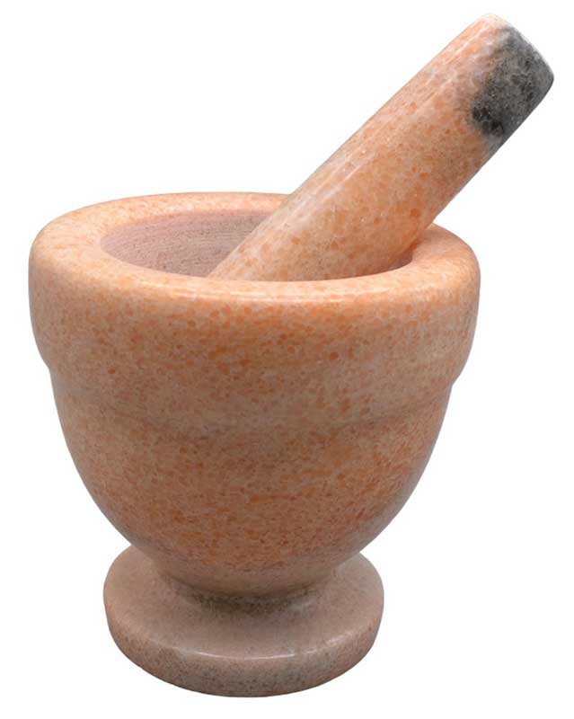 (image for) 4" Sunset Jade Mortar and Pestle Set