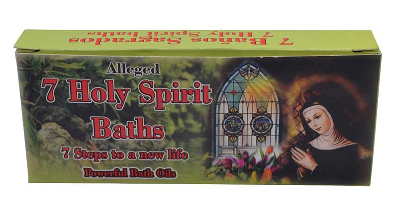(image for) (set of 7) 7 Holy Spirit bath oils