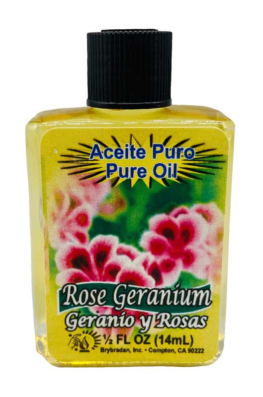 (image for) Rose Geranium, pure oil 4 dram