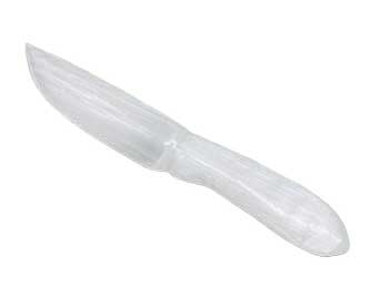 (image for) 7 1/2" Selenite athame - Click Image to Close