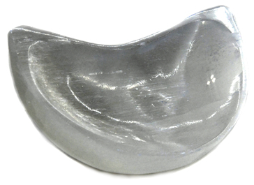 (image for) 4" Selenite Heart bowl - Click Image to Close